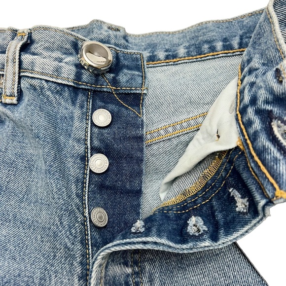 Levi’s x AMBUSH Baggy Jeans Medium Indigo Unisex Size 26x31 Gender Neutral NEW - Picture 8 of 15